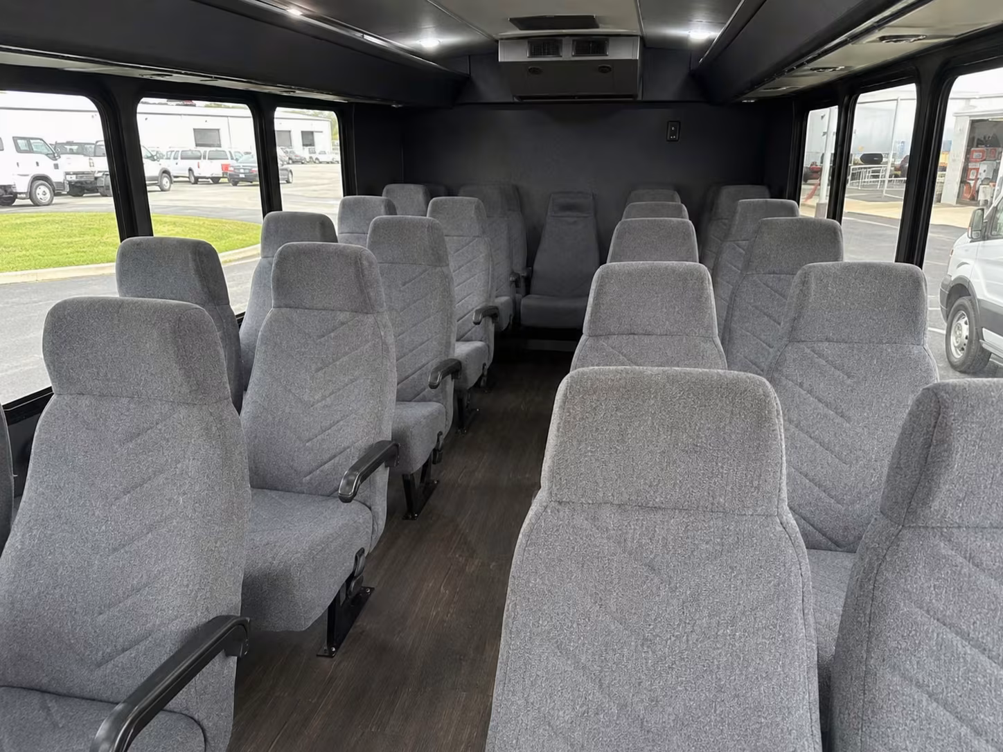 20 passenger minibus inside