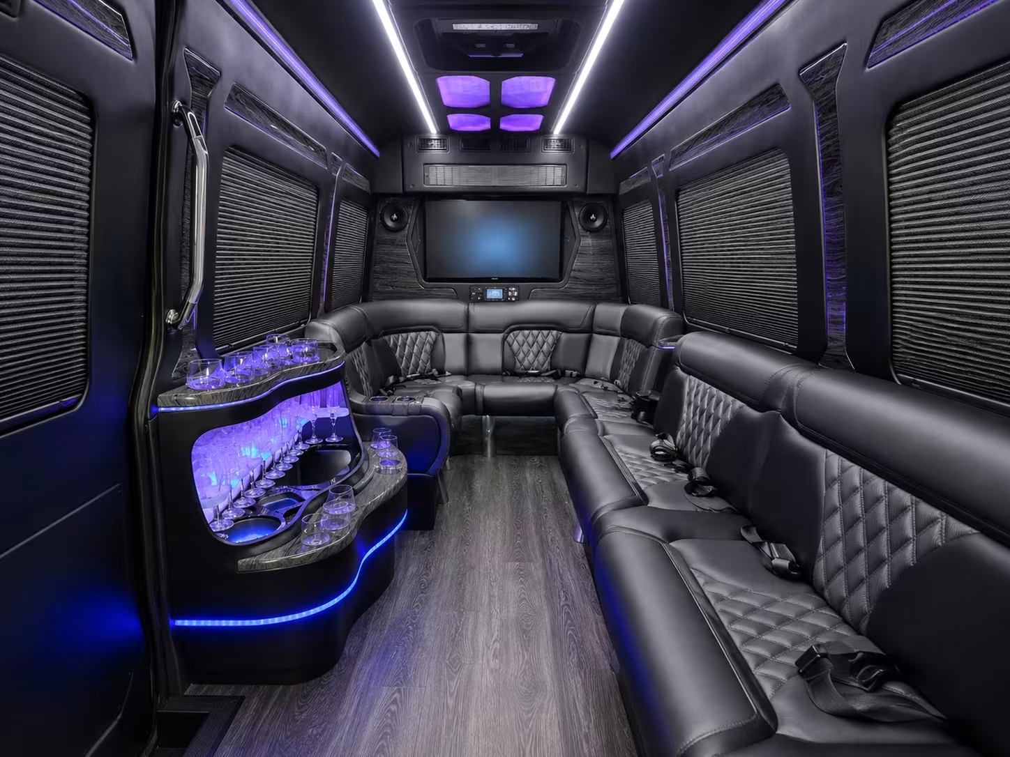 corporate concert shuttle buses from sandy springs