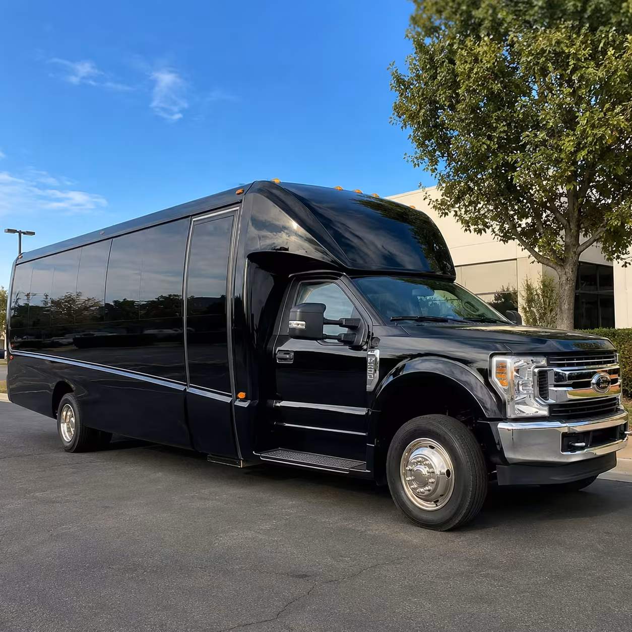 corporate event bus rentals in sandy springs