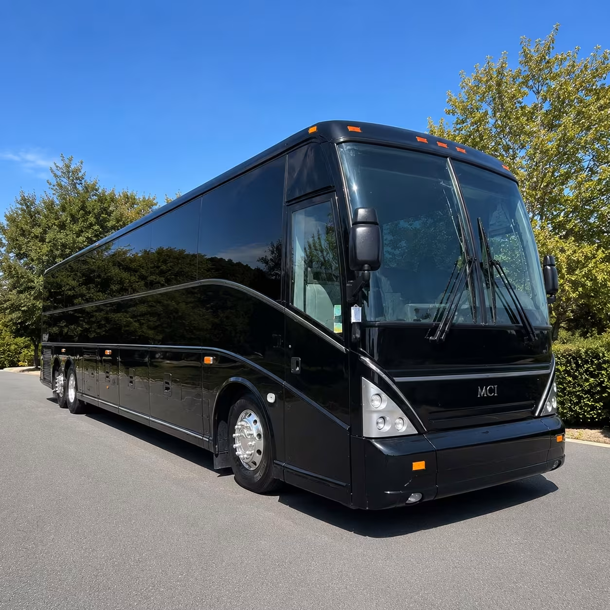 long distance corporate charter buses from sandy springs