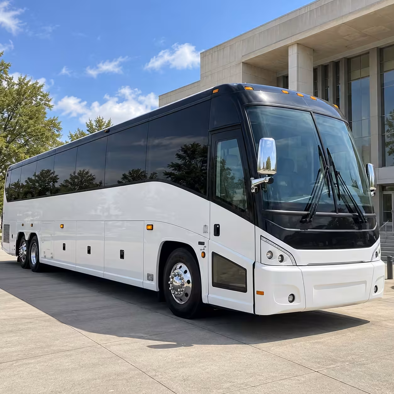 sandy springs bus rentals to truist park for braves games