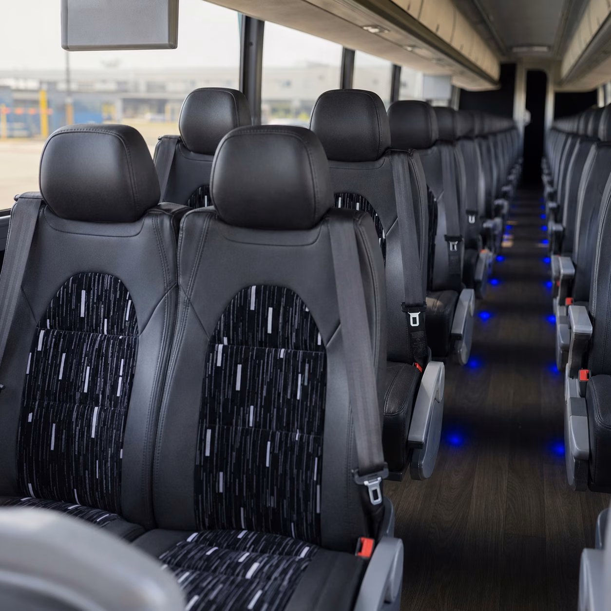 sandy springs charter buses for military training trips