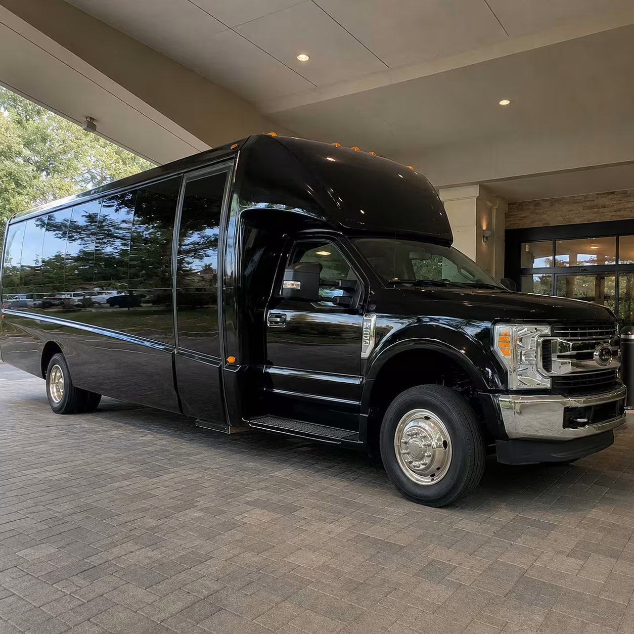 sandy springs wedding shuttle services transportation