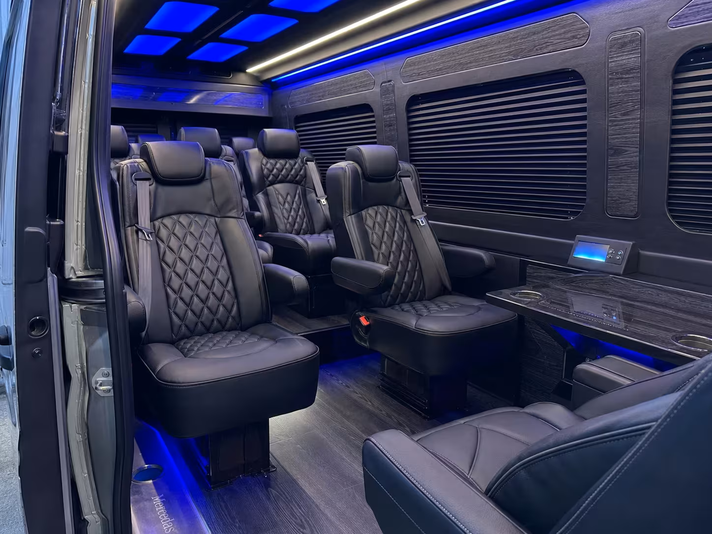 sprinter van transportation for groups and events across sandy springs