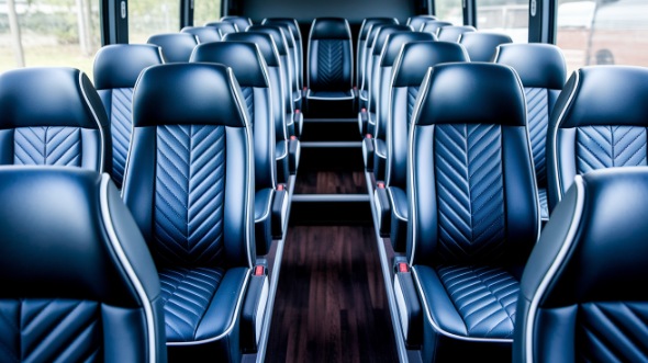 sandy springs 15 passenger minibus inside