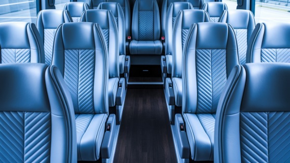 sandy springs 30 passenger minibus interior