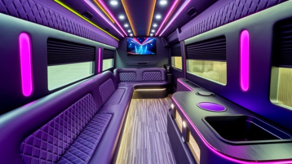 sandy springs party bus rental inside