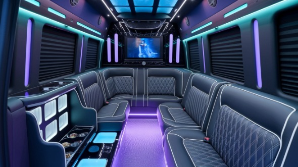 sandy springs party bus rental rental