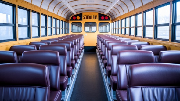sandy springs school bus rental inside