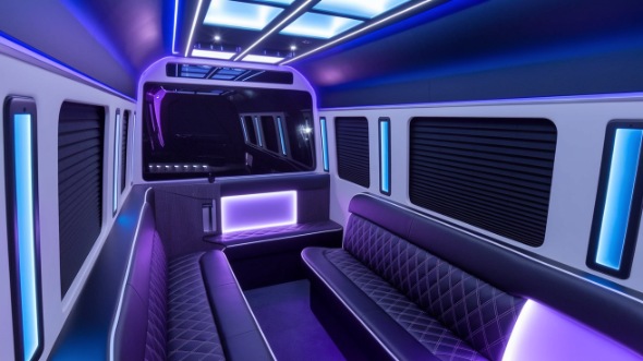 sandy springs sprinter limo rental interior